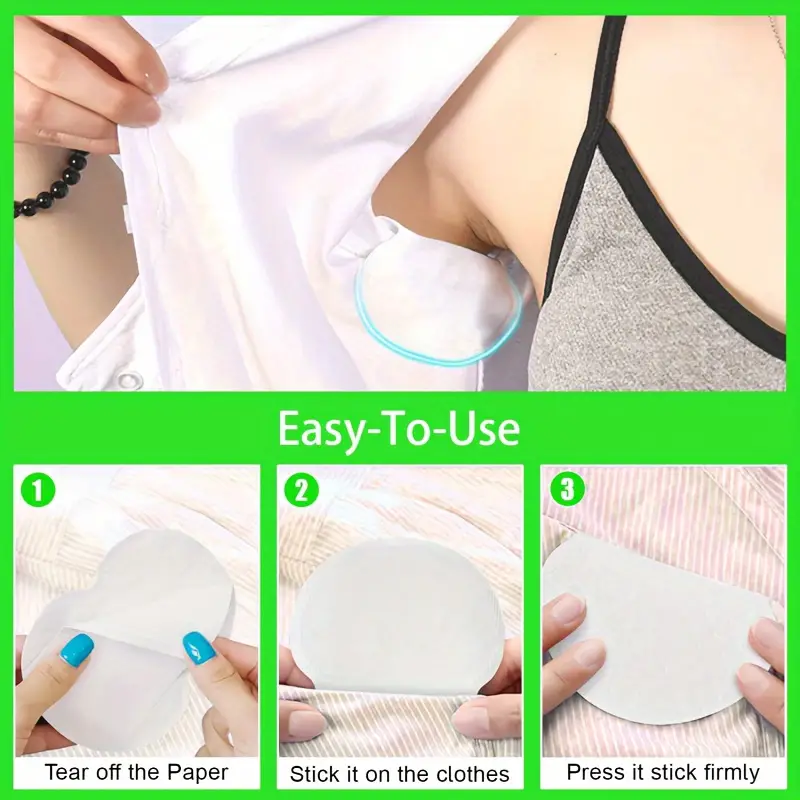 10 20pcs Armpit Sweat Pads Disposable Underarm Absorption Sweat