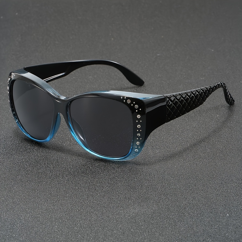 Image of Women Men Classic Vintage Trendy Sunglasses, Suitable For Fashionable People Business Travel Outdoor Fishing Sunglasses