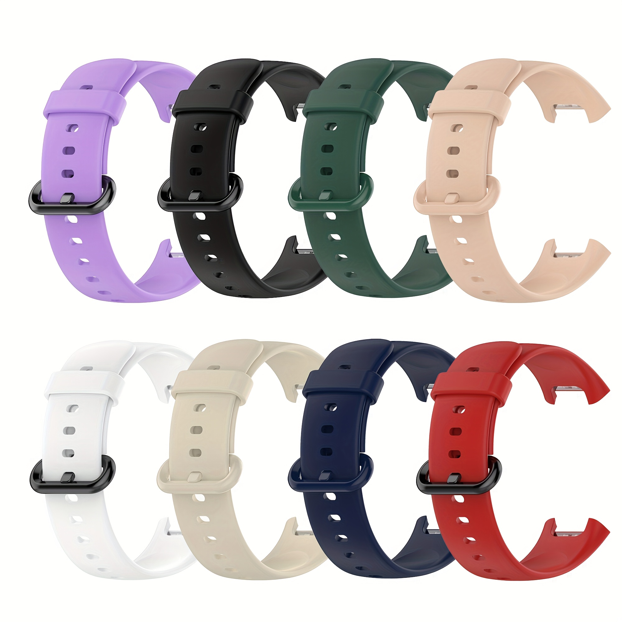 TEMU This 8pcs Set Is Designed For The For Redmi Watch 2 Straps, Featuring Stylish Replacement Bands That Are Durable And Sweat-resistant. The Secure