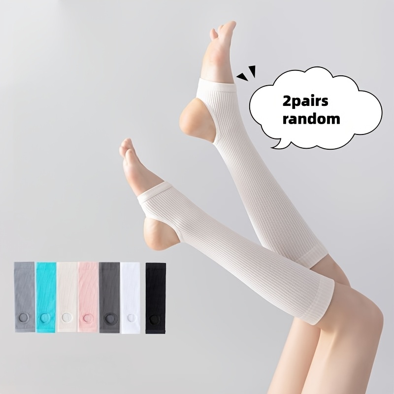 TEMU 솔리드 컬러 랜덤 압력 숄더 소크 여성용 프로페셔널 피트니스 스포츠 롱 컴프레션 양말 줄넘기 양말 런닝 하이탑