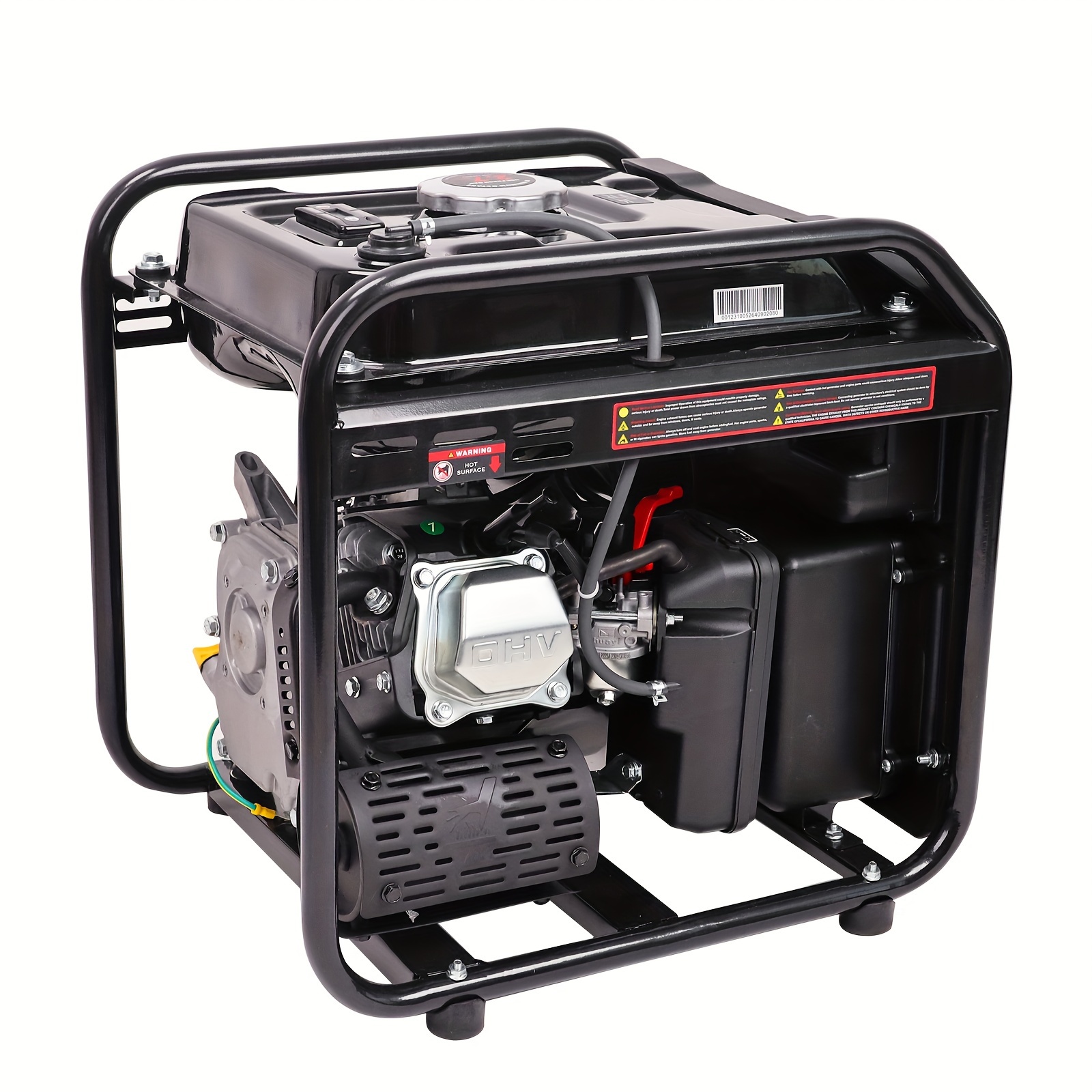 4400 watt portable generator with inverter technology rv ready 30a outlet gas powered epa compliant lightweight quiet for home use camping outdoor details 4