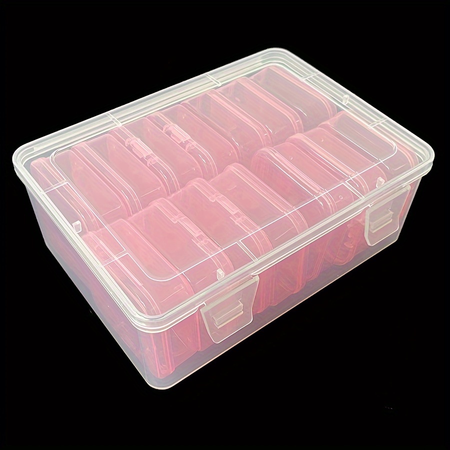 Storage Box Set: Durable Clear Plastic Containers - Temu