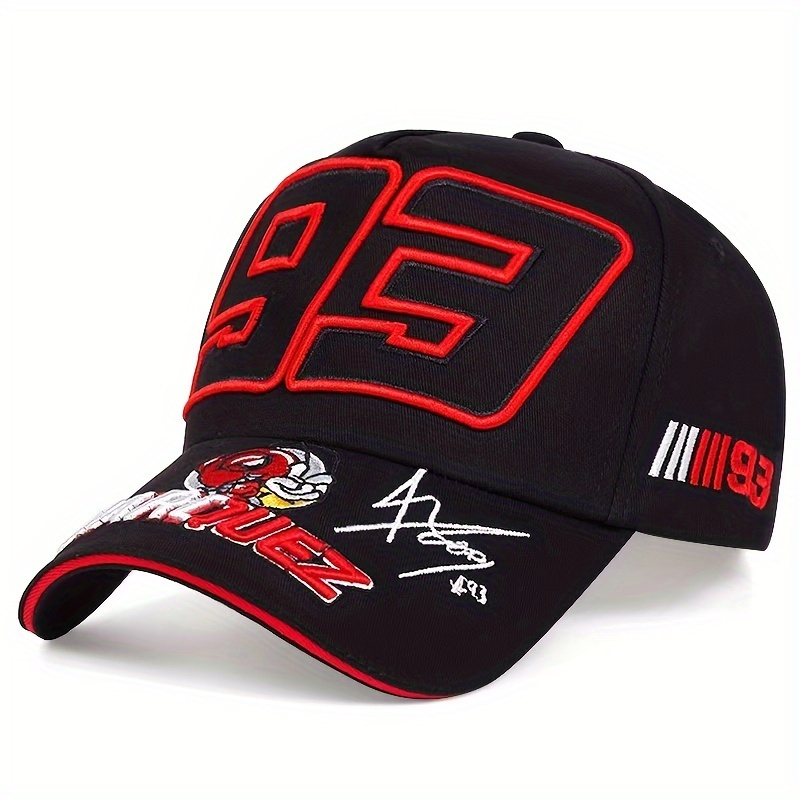 

1pc Cap Embroidered Ant And , , , , - Motorcycle 93 Cap For And , For