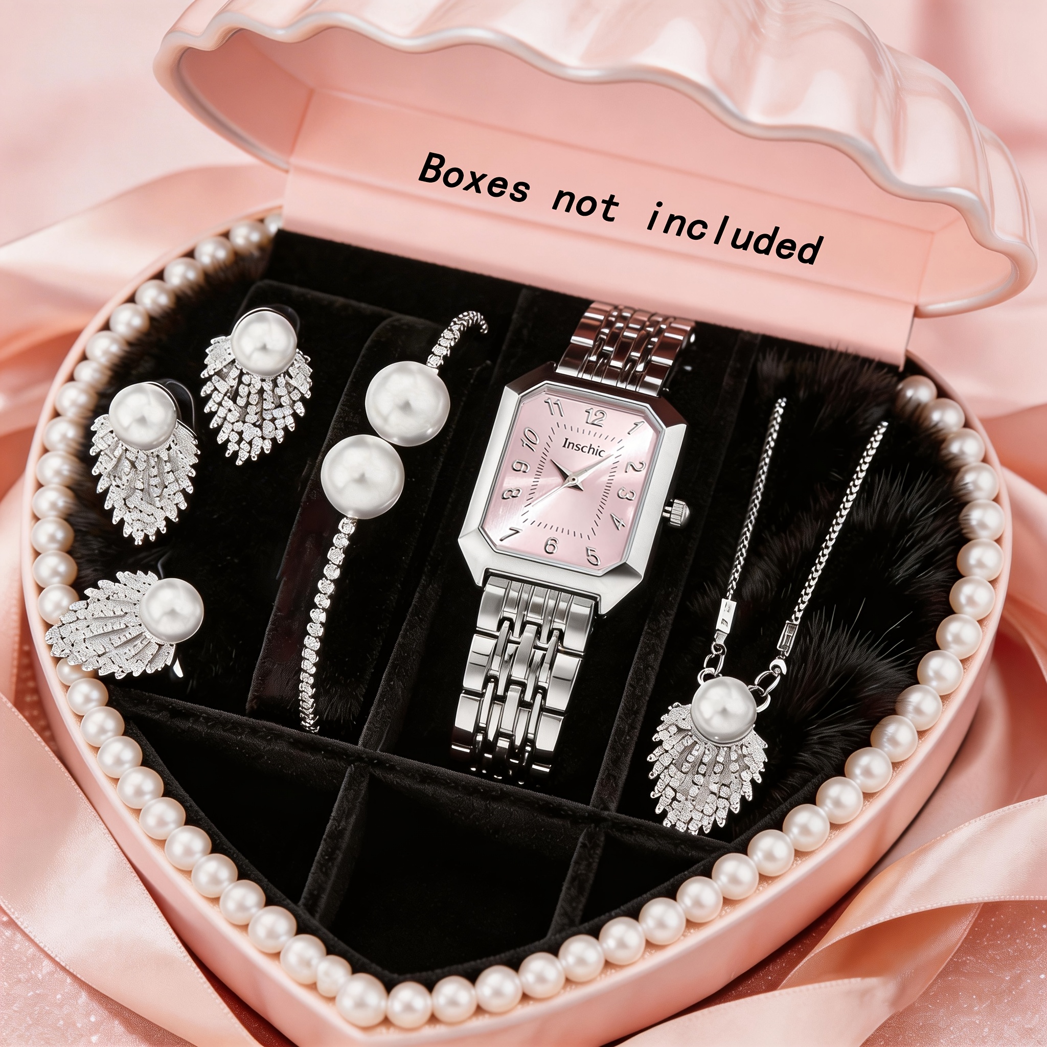 6pc Fashionable Versatile Watch Set