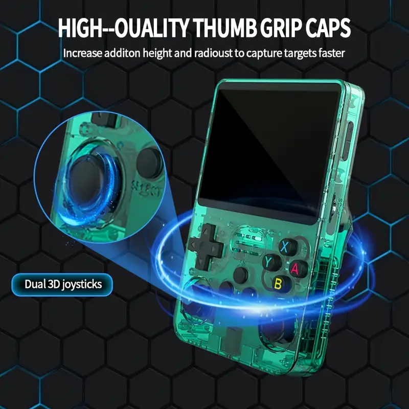 options r36s handheld game console with 3 5 screen classic entertainment 64gb portable gaming device usb charging Product details 2