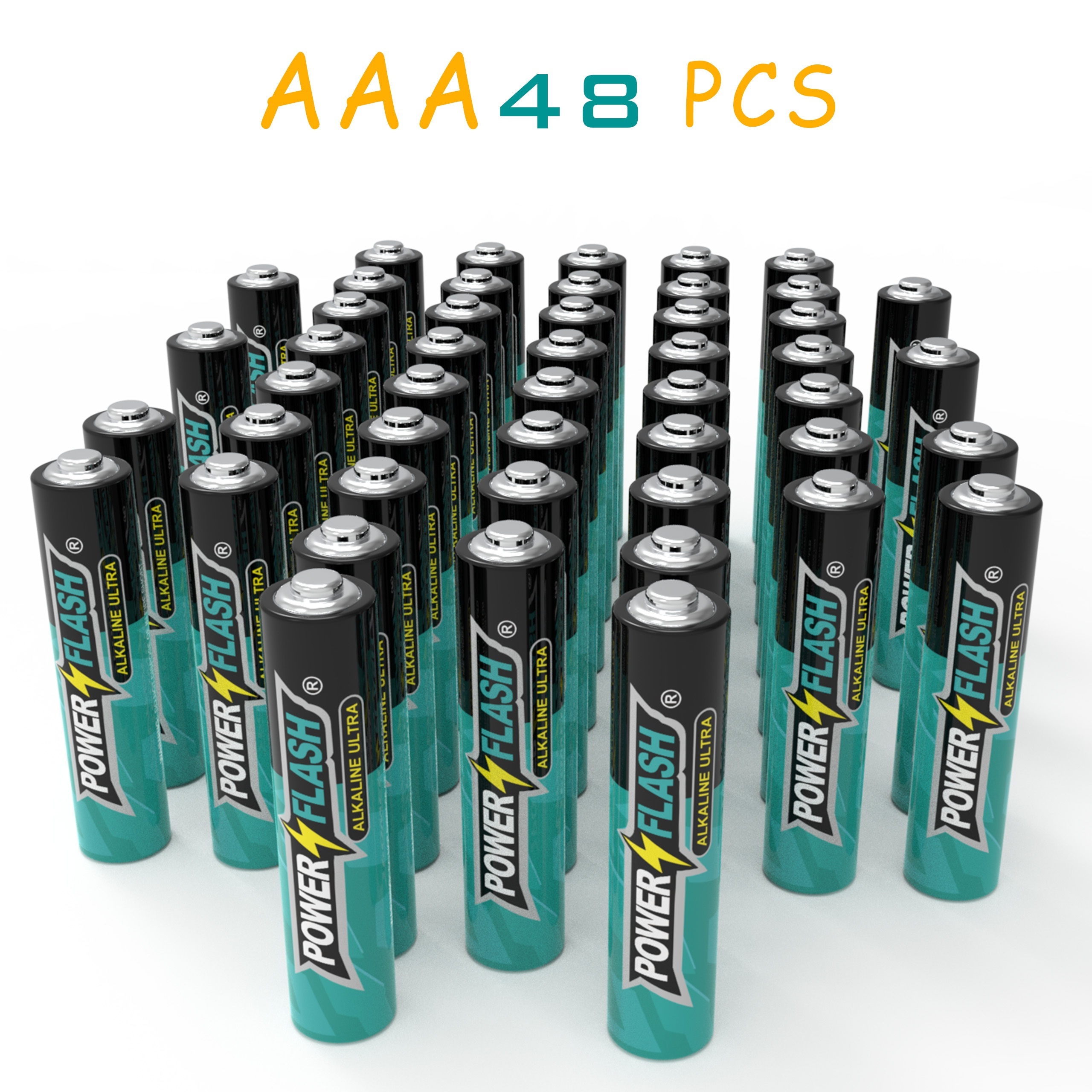 

Aaa 180/120/48/24pcs Batteries, Lr03, Batteries For Household Devices, Romotes, , And Long Lasting