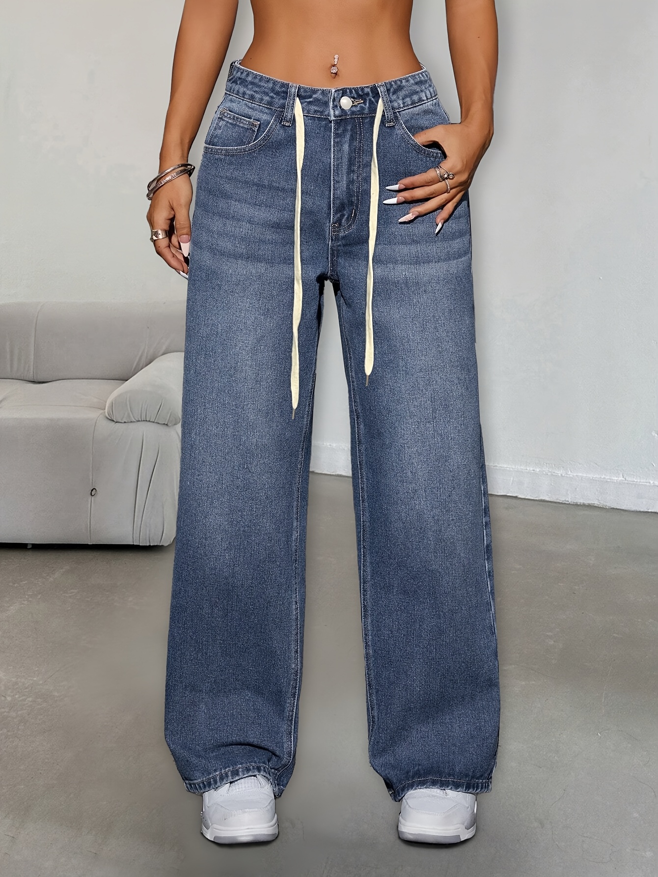 drawstring jeans sold on Temu United States drawstring jeans sold on Temu United States