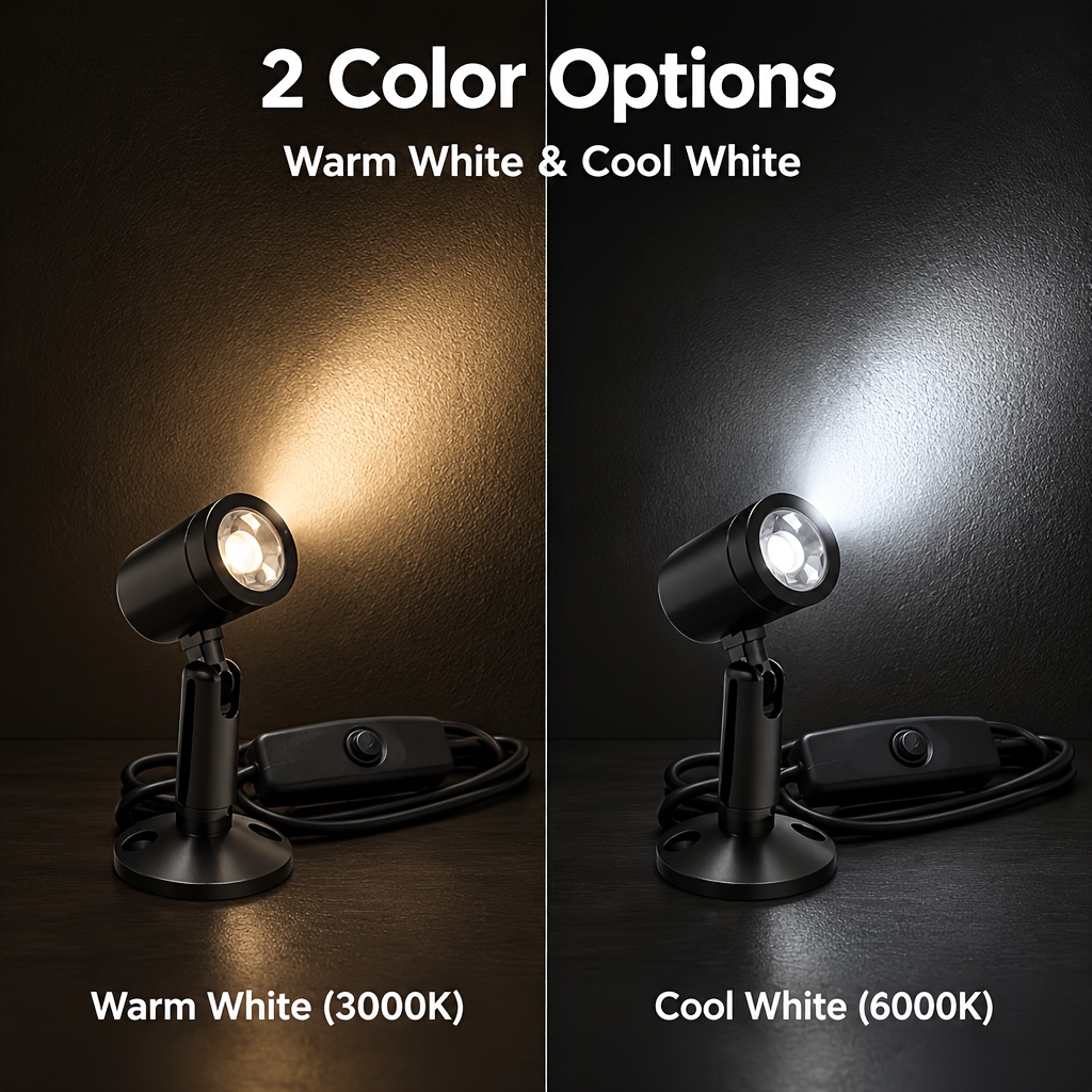 5V LED Light, Mini Spotlight for Jewelry Display and Gifting