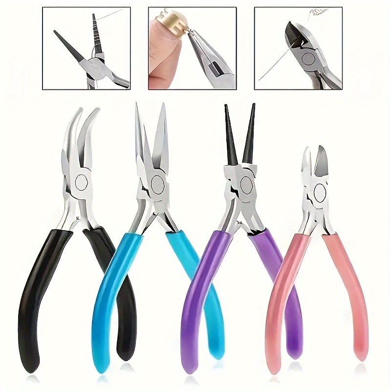 

[customer ] Making Kit: Multifunctional Pliers & Beading Tools For Wire Wrapping And Repair - Essential Craft Supplies For Bracelet Creation