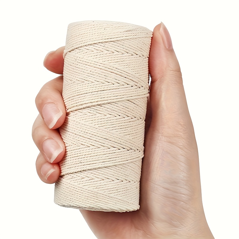 100 butchers twine 328ft   cooking string   durable multi use cord for grilling sausages crafts kitchen and projects crafting supplies natural look   material