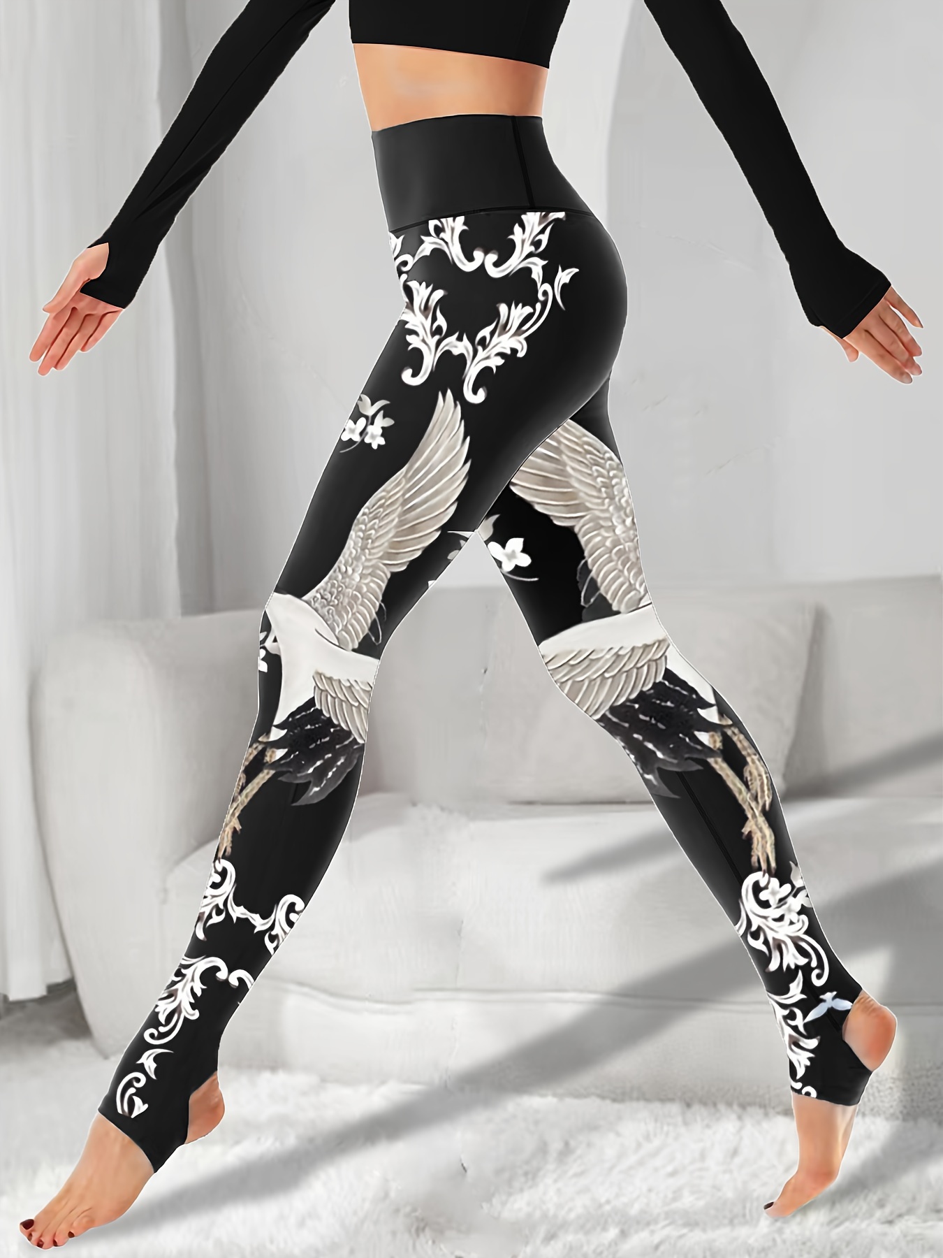 Geometric workout leggings best sale