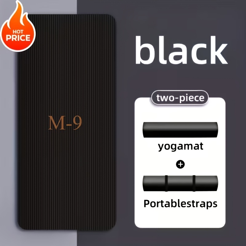 E-shop Gestreifte, rutschfeste Pilates-Yogamatte in Profiqualität für stabilen Halt für Yoga-Enthusiasten, professionelle Fitness-Sportler,