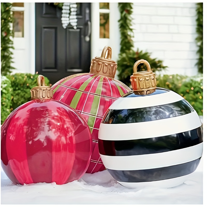 

-duty Pvc Inflatable Christmas Ornament - And Decoration For , Christmas Tree And Decor, No Needed