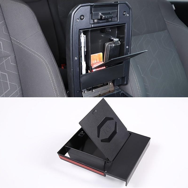 

For Toyota Tacoma 2016-2023 Armrest Hidden Storage Box - Abs Privacy Modification Accessory, Hand Box