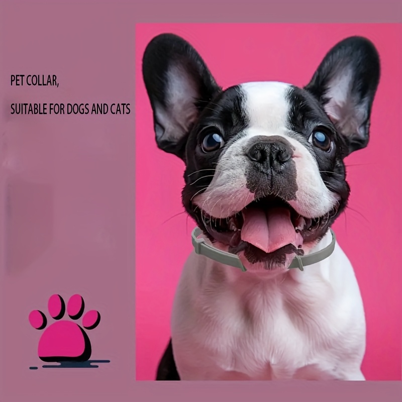 PVC Pet Collar to Relieve Itching and Impatience of Pet Skin, Suitable for Dogs and Cats