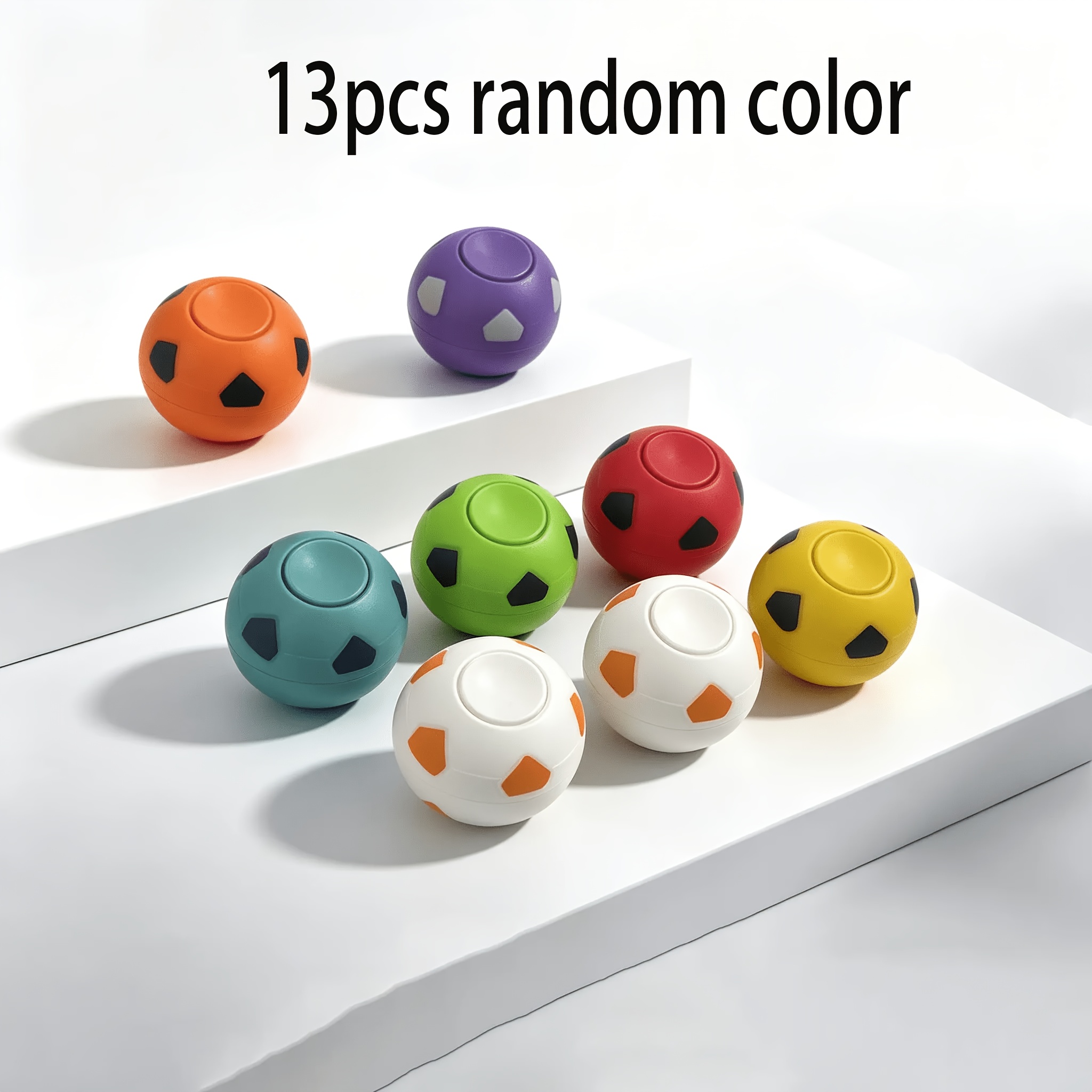 TEMU 13 mini ballons de football à faire avec les doigts, parfaits comme cadeaux d'invités, cadeaux d'anniversaire, jouets de coffre au pour , jouets