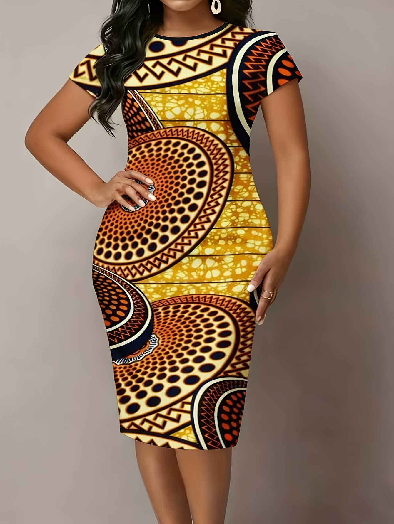 african dress for women sold on Temu United States