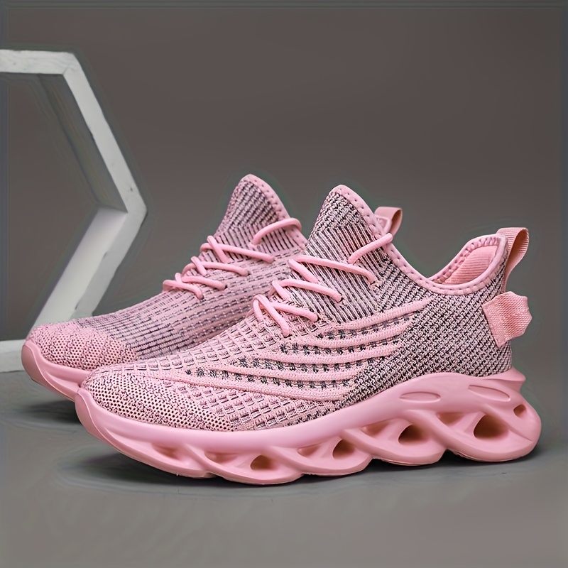 TEMU Chaussures de sport décontractées pour femmes, respirantes et légères, disponibles et rouge pour un , chaussures pour femmes, baskets