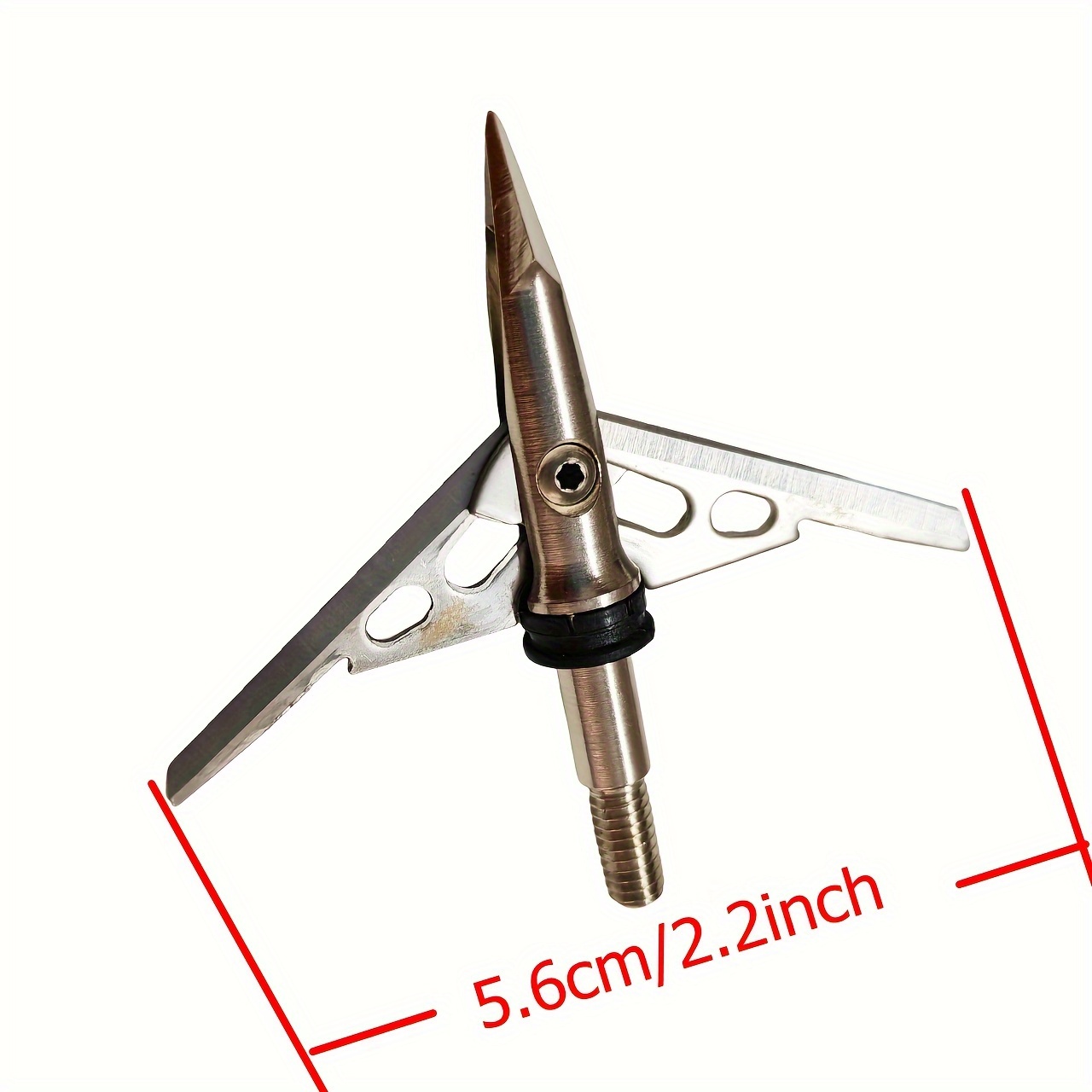 NAP Thunderhead Fixed Blade Broadhead/Arrow Tip For Crossbow, 125 Grain 5 Pk 1759964p