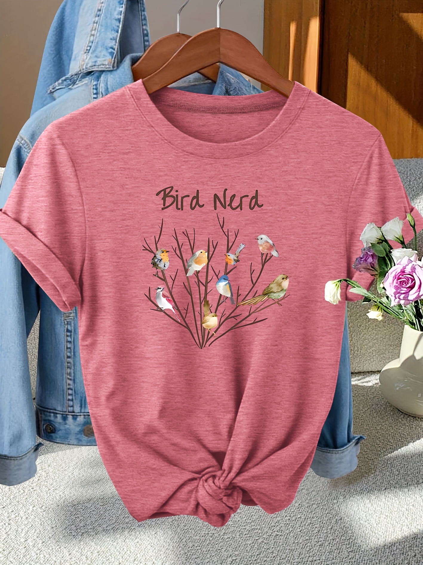 bird t shirt sold on Temu United States