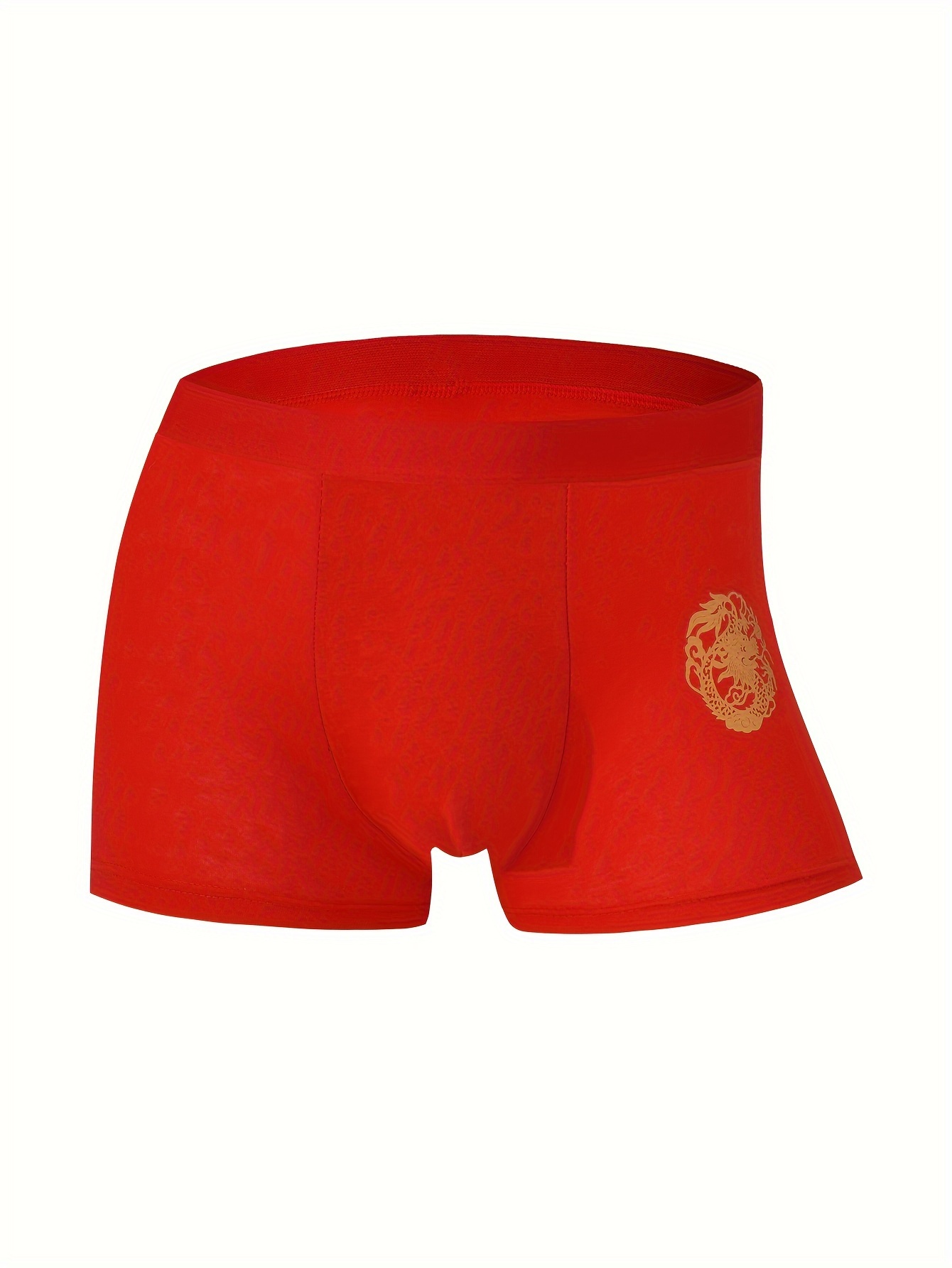 Men's Red Designer Underwear