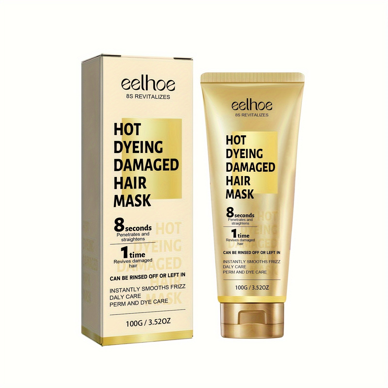 

100g Keratin Hair Care Cream, Repairs Split Ends Dry Damaged Hair, Moisturizes And Smoothes Hair