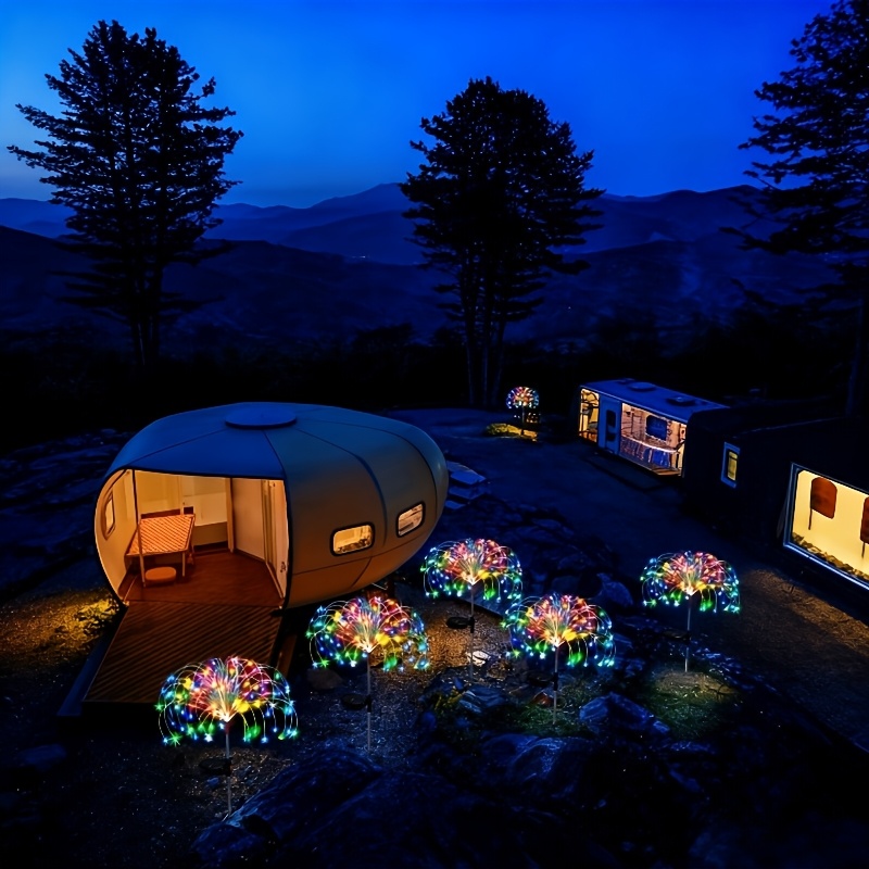 Solar Garden Firework Lights with Smart Light Sensor