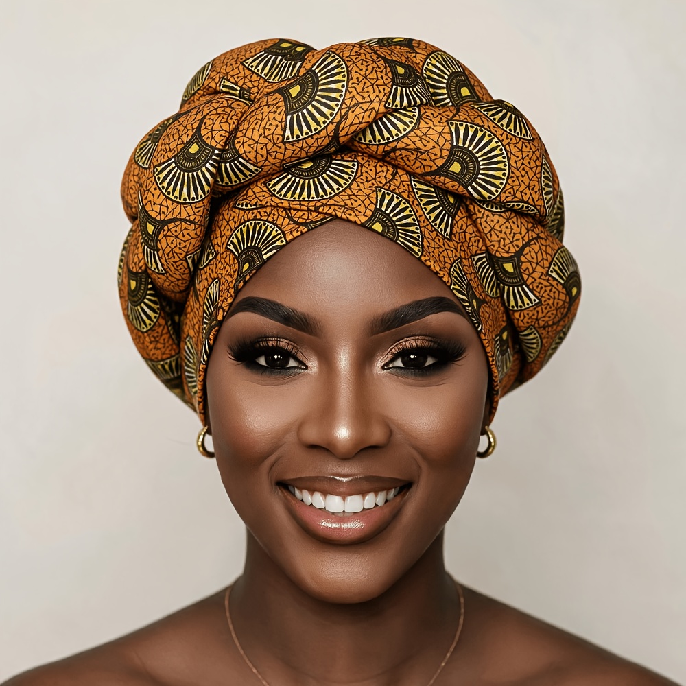 TEMU Chapeau pour femmes avec bordure et imprimé de tresse en os de , Chapeau pour dames, Bandeau épais à tendance avec bordure, Cadeau de Noël et de