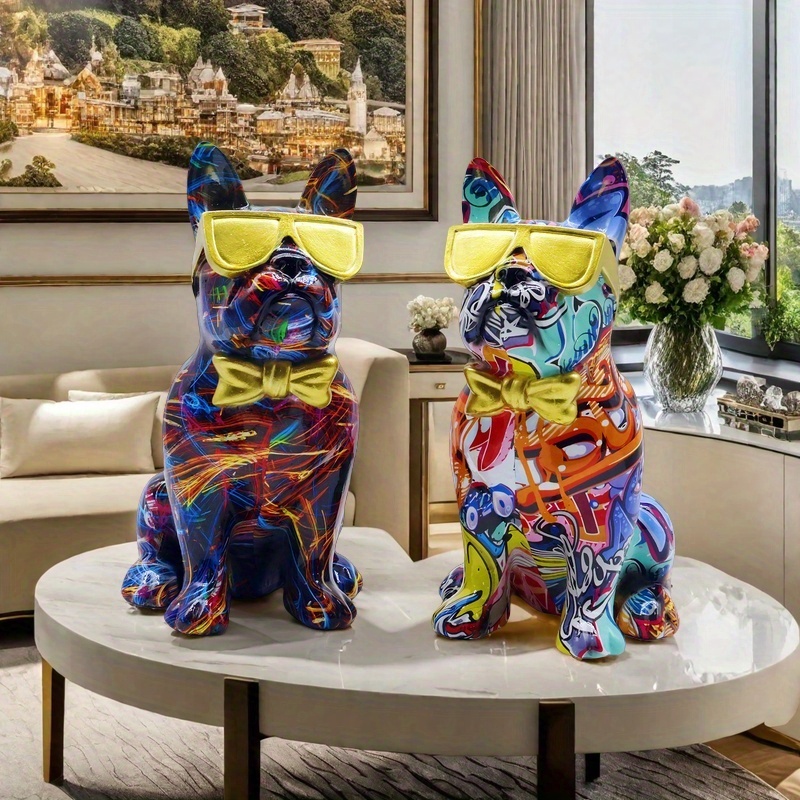 french bulldog decor sold on Temu United States