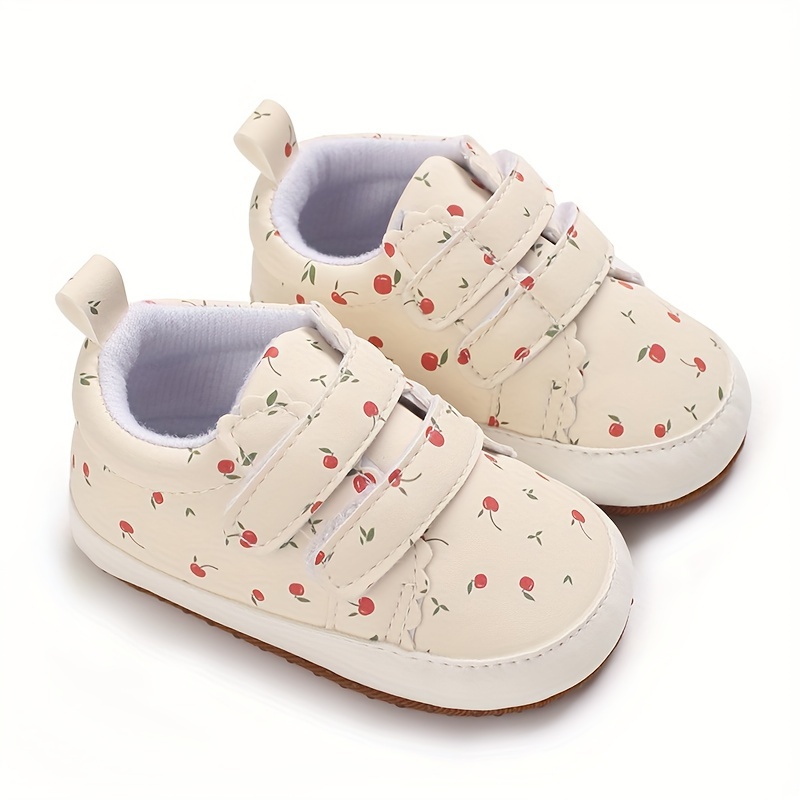 girls' soft sole comfortable sports shoes cute prints Temu