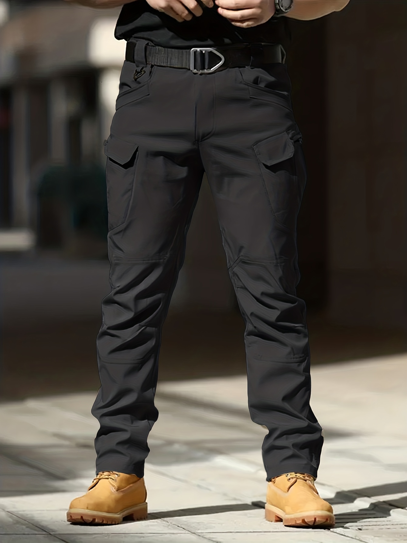 3PC Men's Tactical Cargo Pants Set for Spring/Autumn