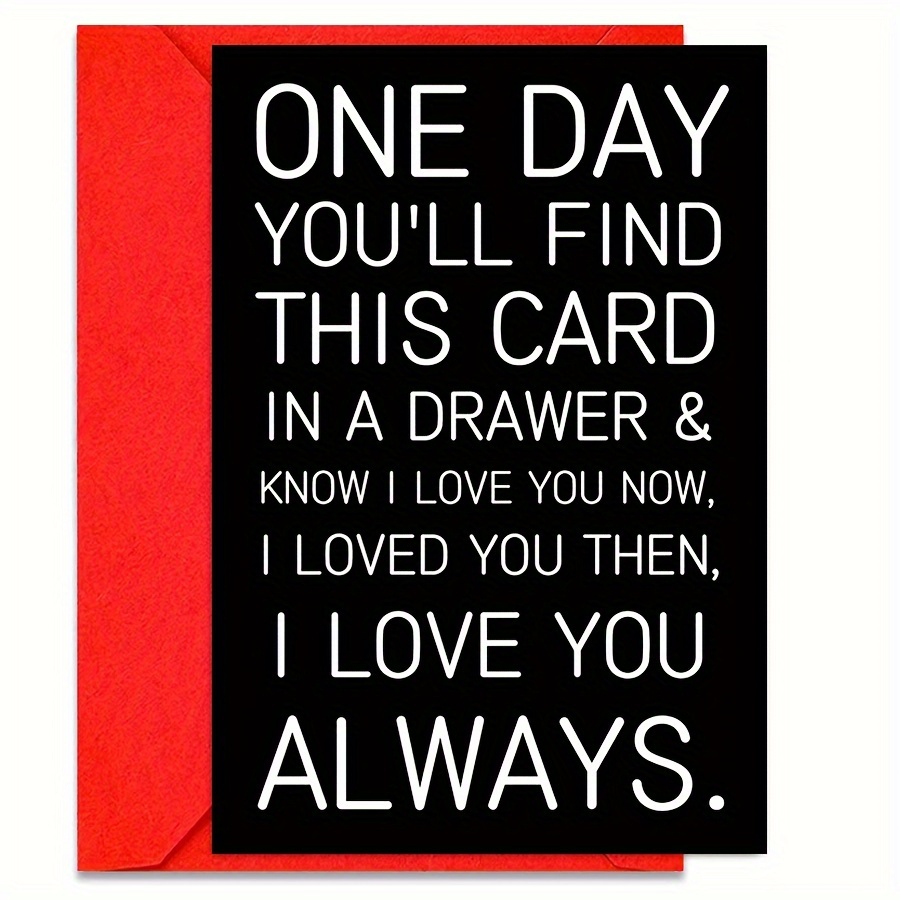 

Love You Always Card: Express Enduring Love To Family, Friends, Or Loved Ones - Perfect For Birthdays, Anniversaries, Sympathy, And More