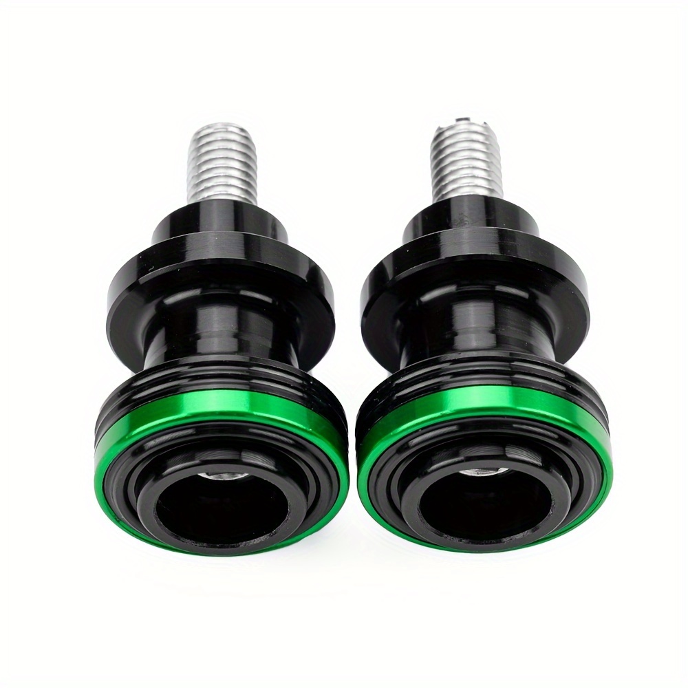 Image of For Kawasaki Z650 Z900 Se 650 500 400 Ninja650 Ninja500 Ninja400 Zx6r Motorcycle Additions Aluminum M8 Stand Screws Swingarm Spools Slider