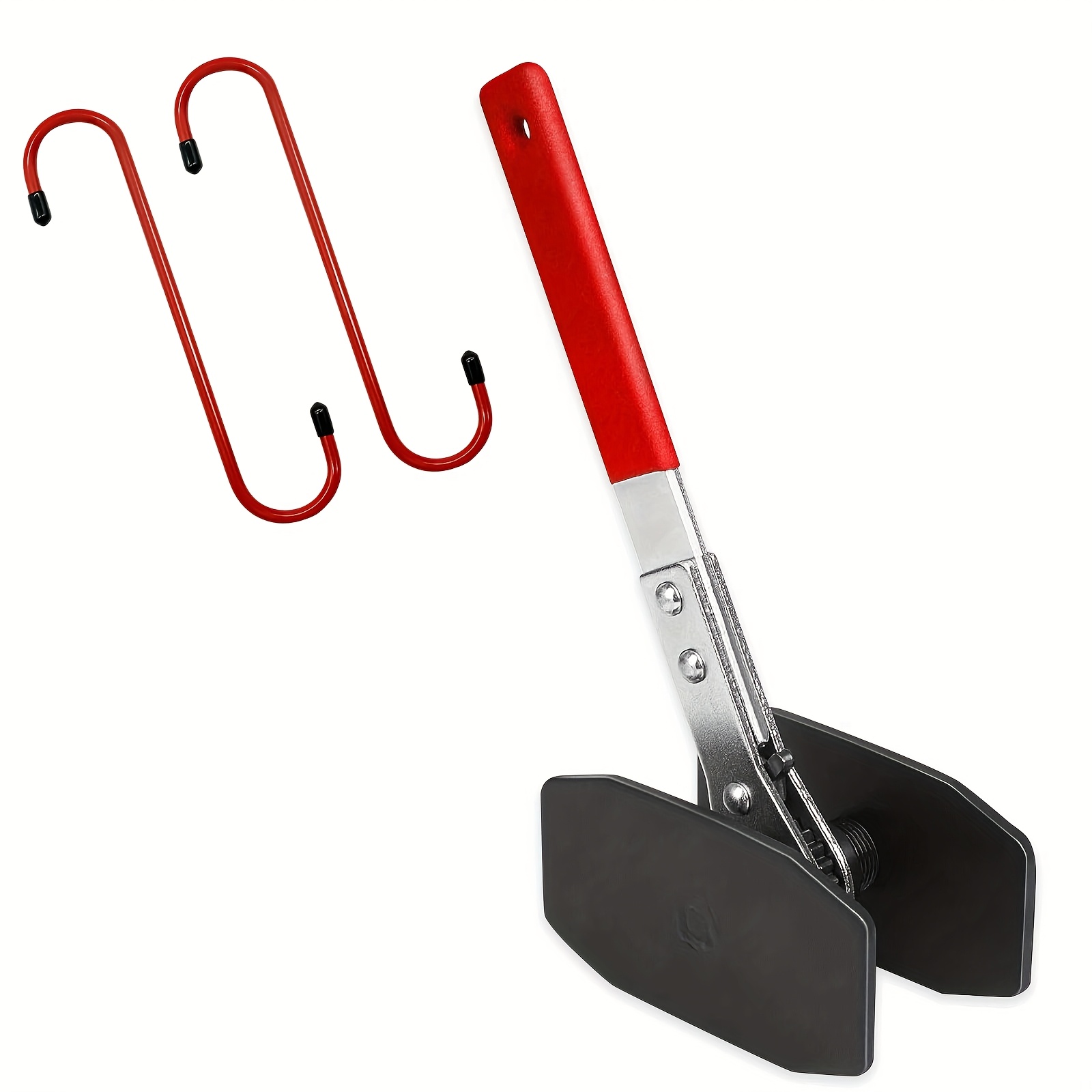 TEMU Brake Pliers Compression Tool, 360 Degree Adjustable Ratchet Brake Pliers Piston Hanger, With Pliers Hanger, Universal Disc Brake Pliers Compression Tool, With 2 Brake Pliers Hooks