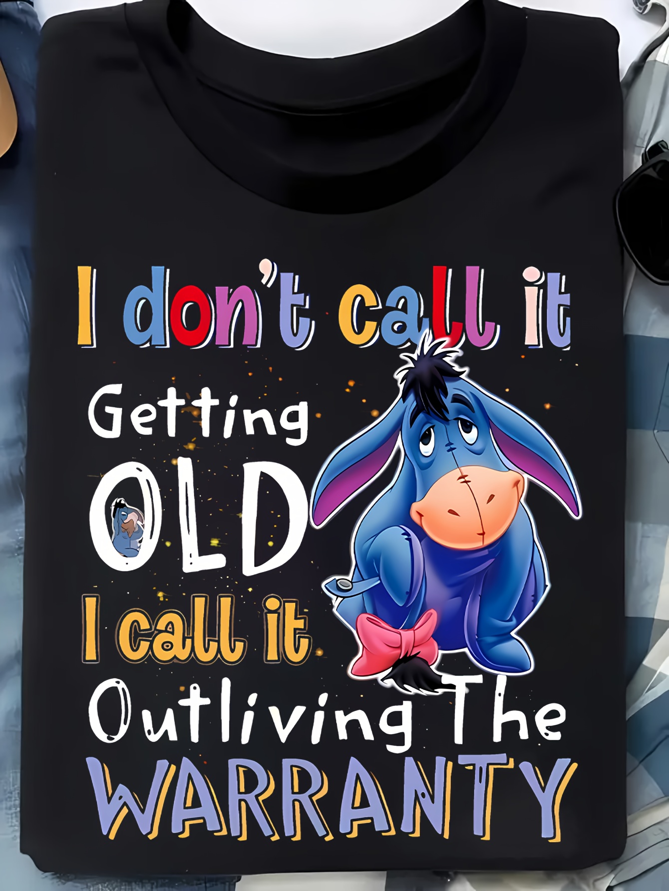 plus size plus size womens       i dont call it getting old graphic t shirt 100 cotton moisture wicking casual tee with colorful lettering starry design for summer beach parties commuting valentines day gift   short sleeve shirt   font   fit shirt