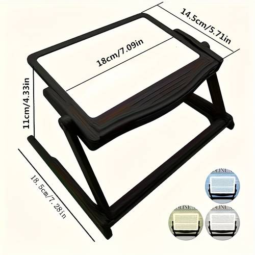 5x large sized led hands free with detachable stand adjustable color is perfect for reading newspapers viewing small printed materials and doing handicrafts