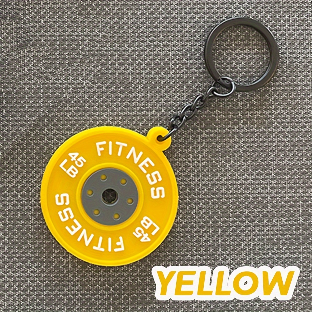 Porte-clés Haltère Mignon Pour Sac - Accessoire Fitness Et Décoration - Idée Cadeau Original - 4