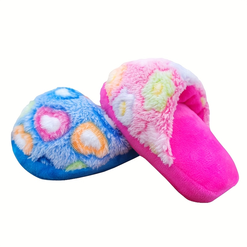 Pet Plush Slippers Dog Slipper Toys Cat Small Pet Toy