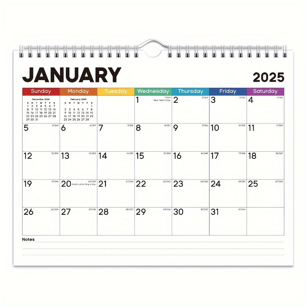 

2025 - December 2025 Hanging Calendar 12-month Wall Calendar Modern Simple Hanging Calendar Travel Planning Organization Office Wall Decoration Calendar