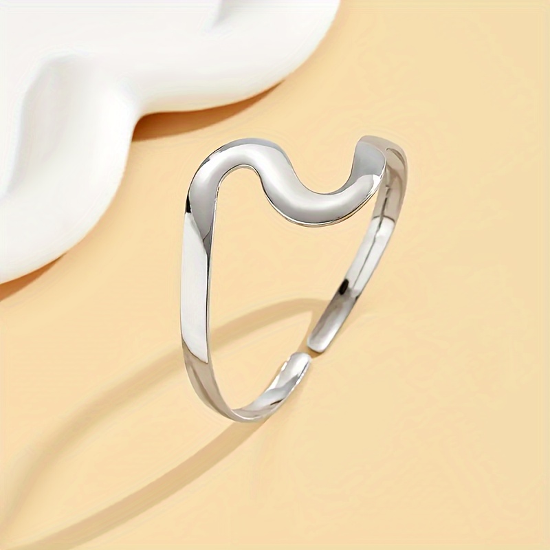 1pc/cross-border Fashion New Arrival Irregular Open Bangle Snake-shaped Bracelet