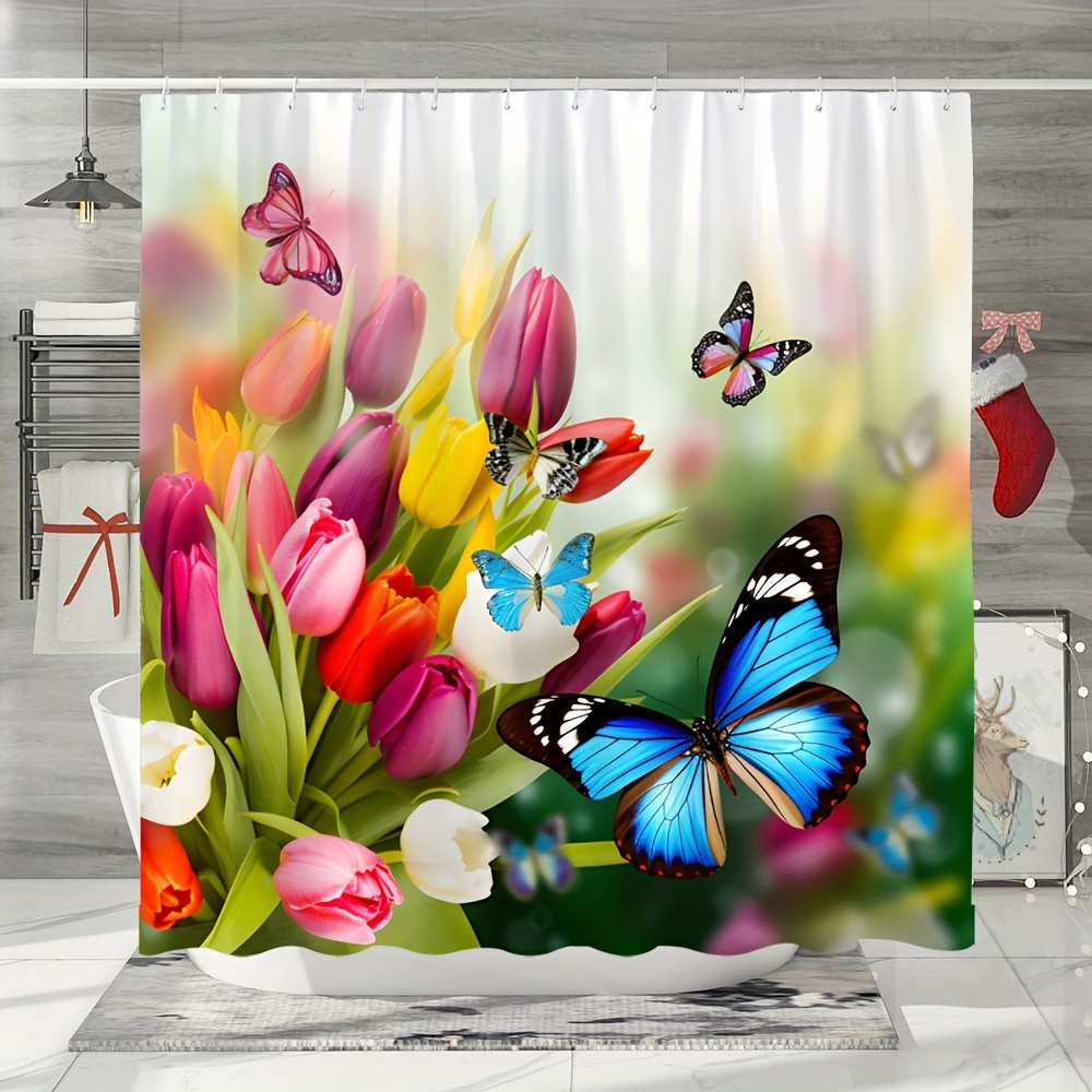 Heavy Duty Shower Curtain Water resistant Shower Curtain 12 - Temu Canada
