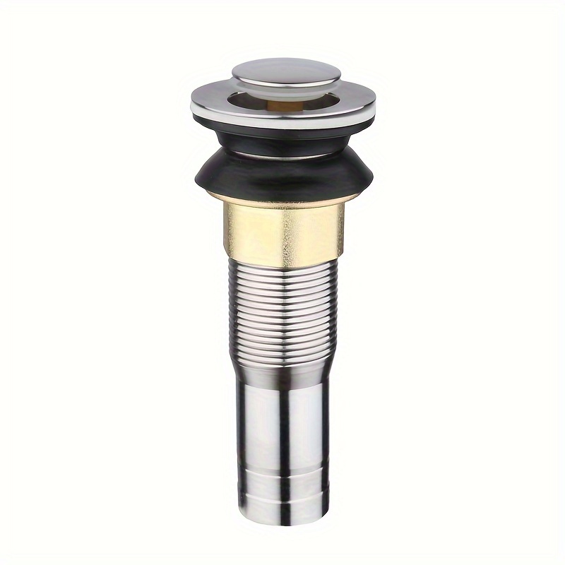 

1pc Pop-up Connector - Anti-odor, Multifunctional Sink & Bathtub Drain Hose Accessory In Plastic/metal, With Hexagonal Nut For