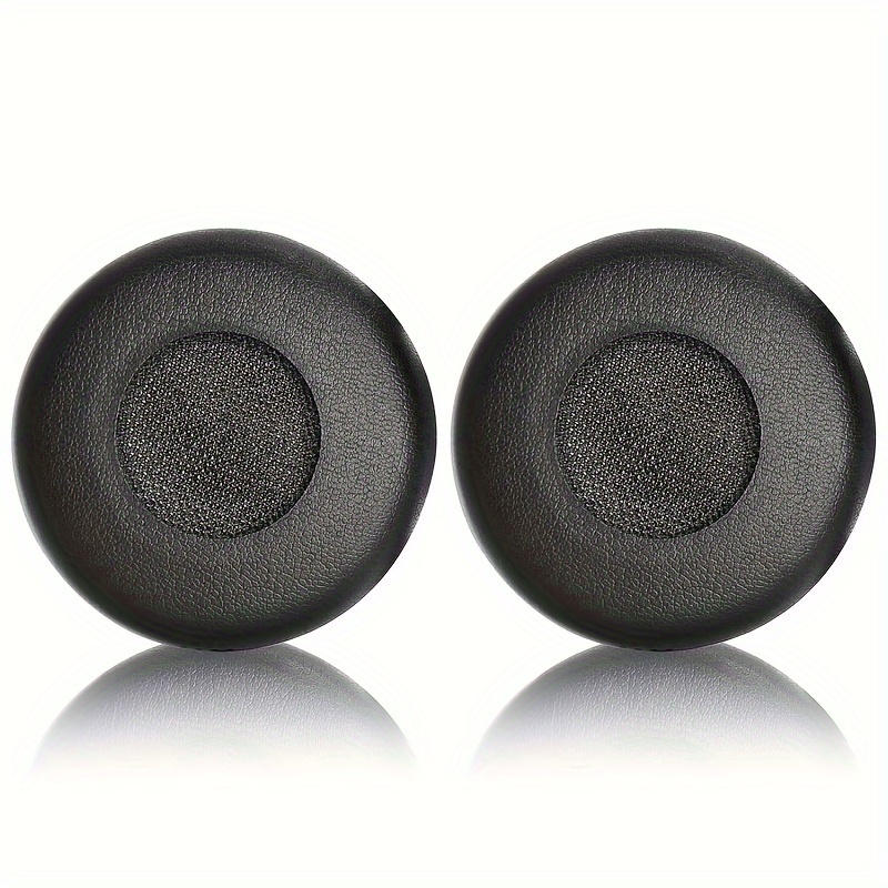 premium faux leather replacement earpads for jabra evolve series compatible with models 20 20se 30 30ii 40 65 65 details 4