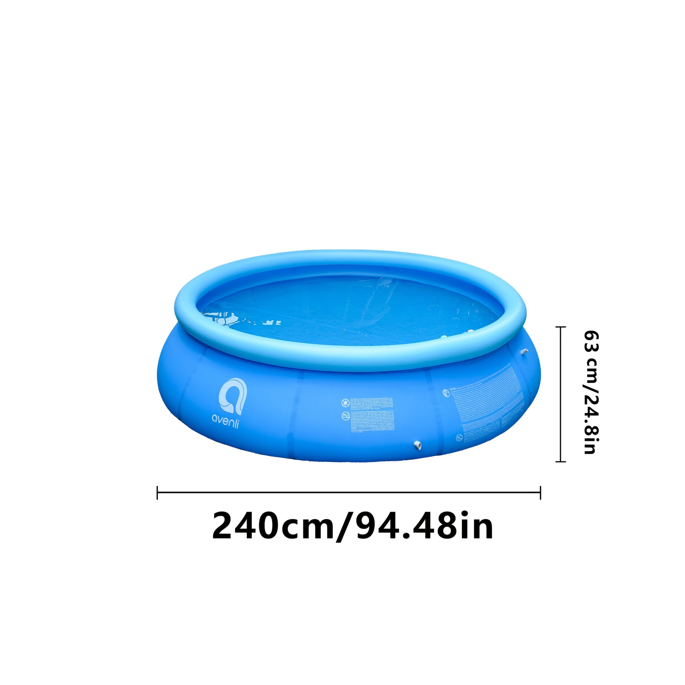 home swimming pool round outdoor large water Temu Germany