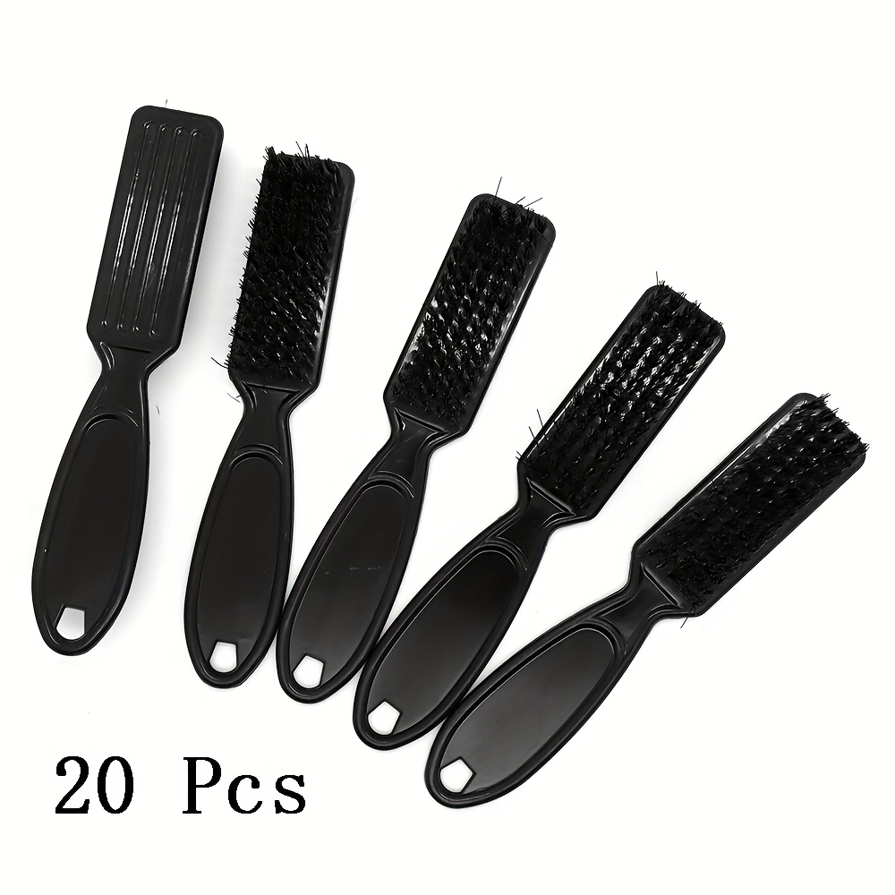 TEMU 20pcs Nail Brush Barber Clipper Cleaning Brush, Barber Accessories Supplies, Multifunctional Cleaning Supplies Blade Trimmer Cleaning Mini Brush