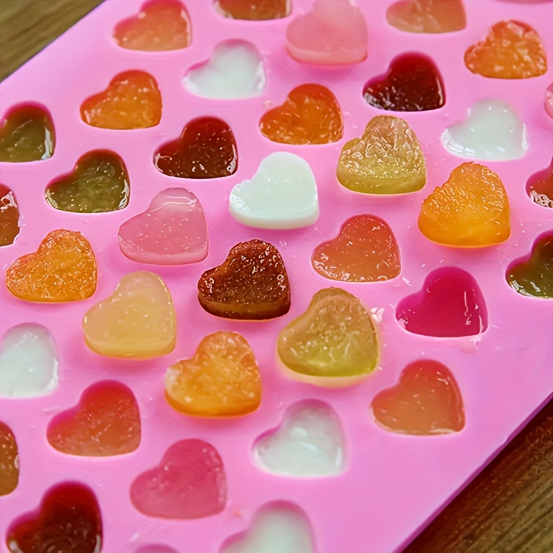 TEMU SHAON Molde de Silicona con Forma de - Mini Bandeja de Hielo Multifuncional y Molde a Adecuado para Dulces, Chocolate y Gelatina, Ideal para