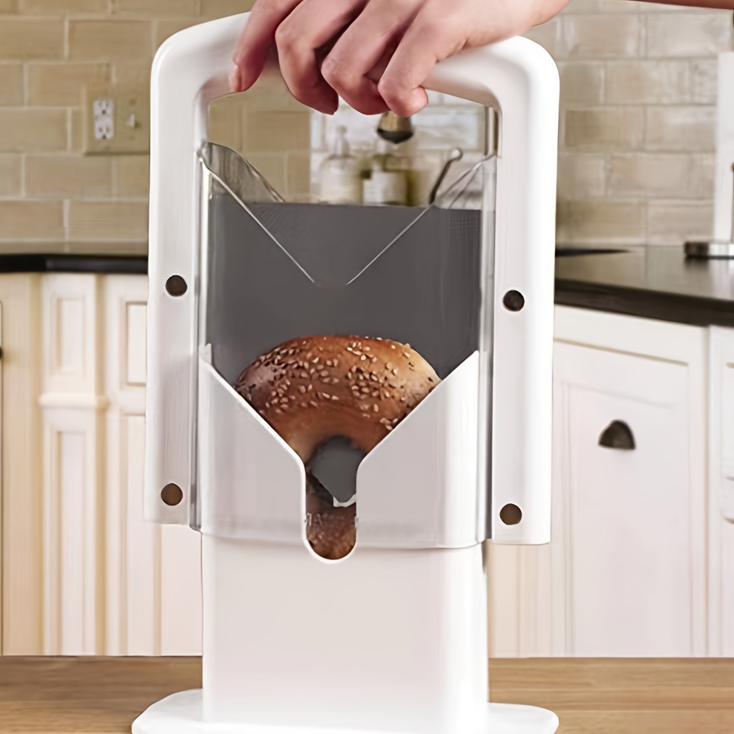  slicer manual bread cutter abs material no battery required kitchen gadget tool ideal gift for details 3