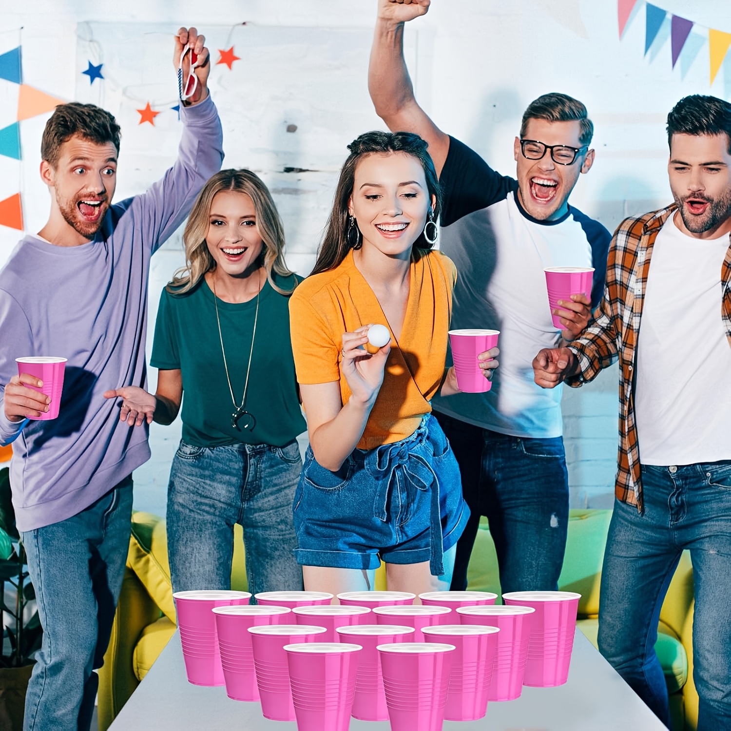 15 35pcs 12oz hot plastic cups disposable cups - Temu Qatar