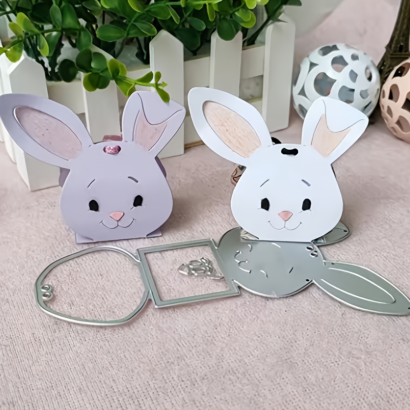 

Easter 3d Rabbit Metal Cutting Dies Stencil For Diy Scrapbooking Paper Card Making Embossing Craft Die