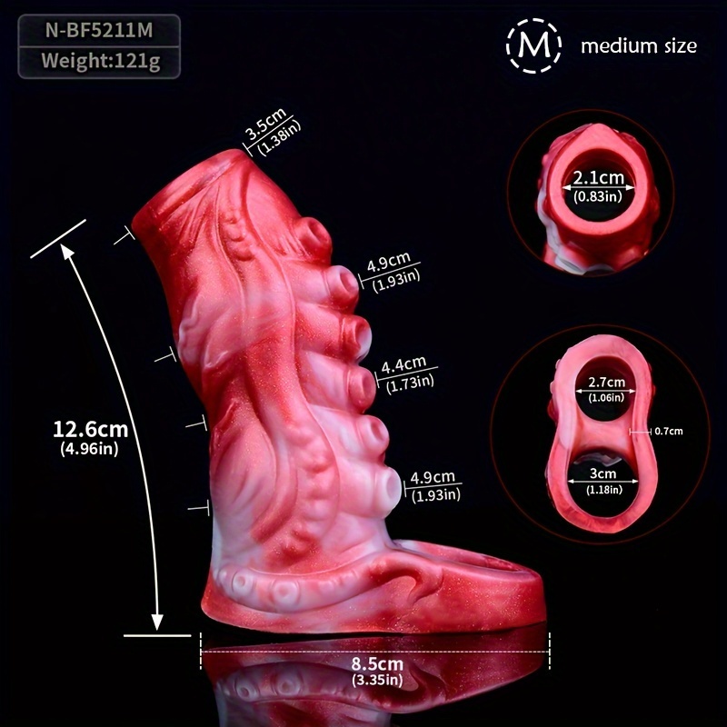 silicone sleeve sex toy Silicone Reusable Penis Sleeve Extender Delay Ejaculation for sale main image 0